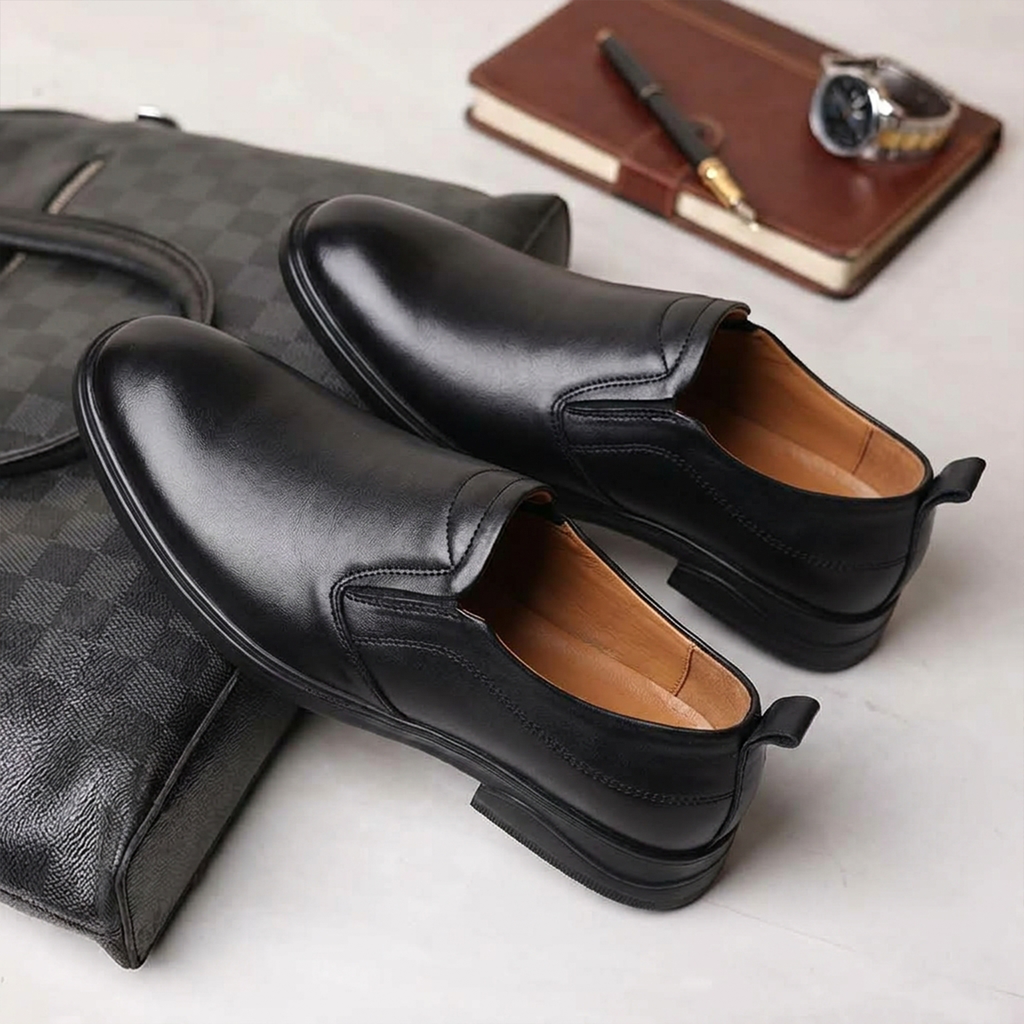 Plain Victors Premium Leather Formals