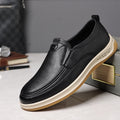 Addro Legacy Men’s Goat Leather Black Casuals With Two Tone Sole