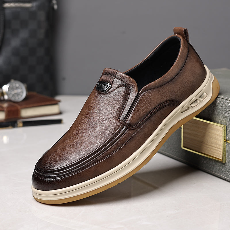 Addro Legacy Men’s Goat Leather Casuals With Two Tone Sole