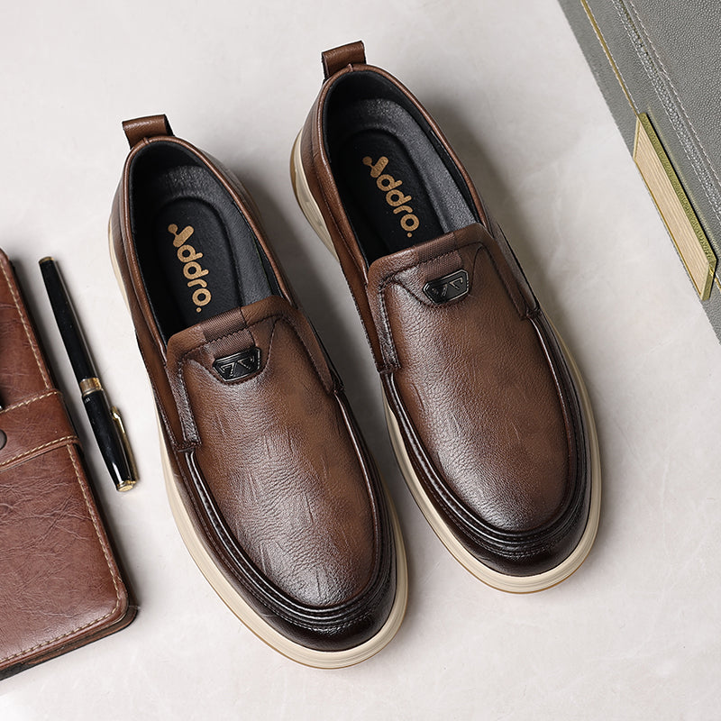 Addro Legacy Men’s Goat Leather Casuals With Two Tone Sole