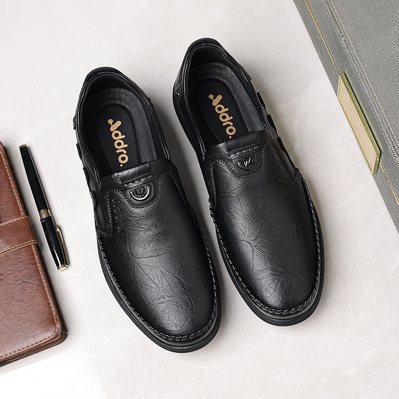 Addro Legacy Men’s Goat Leather Casuals Durable Rubber Sole