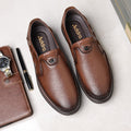 Addro Legacy Men’s Goat Leather Casuals Durable Rubber Sole