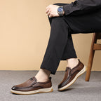 Addro Legacy Men’s Goat Leather Casuals With Two Tone Sole