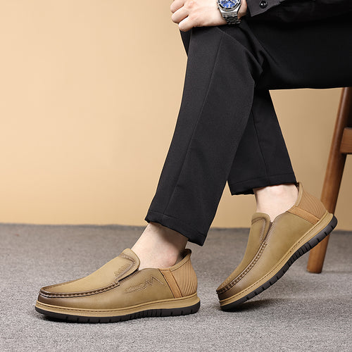 Addro Legacy Men’s Slip-In Casuals Khaki – First in Pakistan