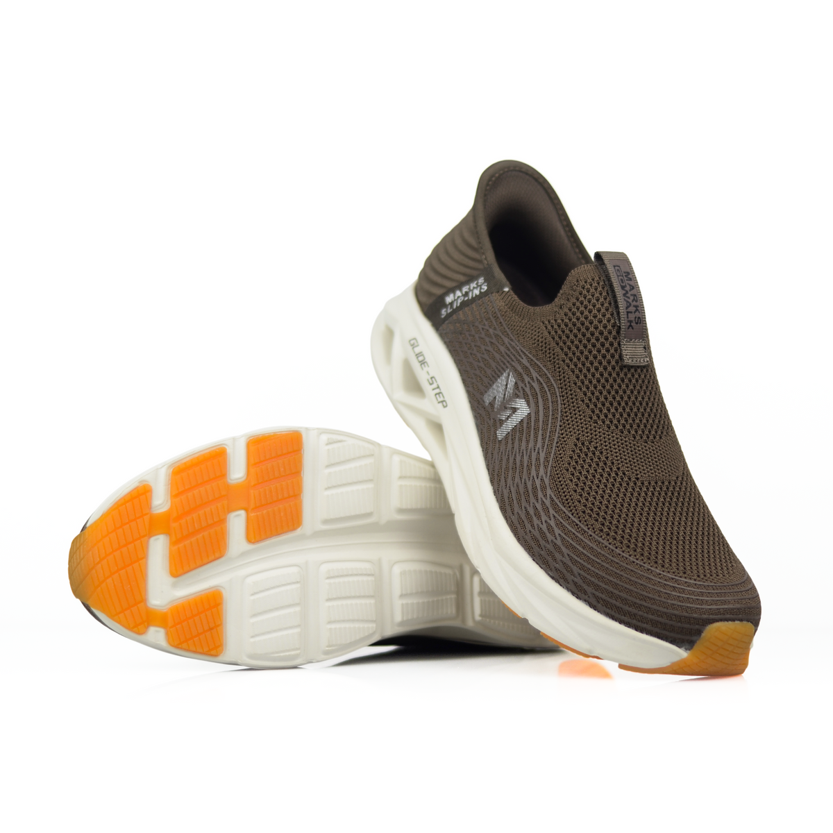 GlideStep Hands-Free Slip-In Walking Shoes for Men | Lightweight Breathable Cushioned Comfort