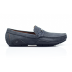 Men’s Suede Leather Loafers with Rubber Sole