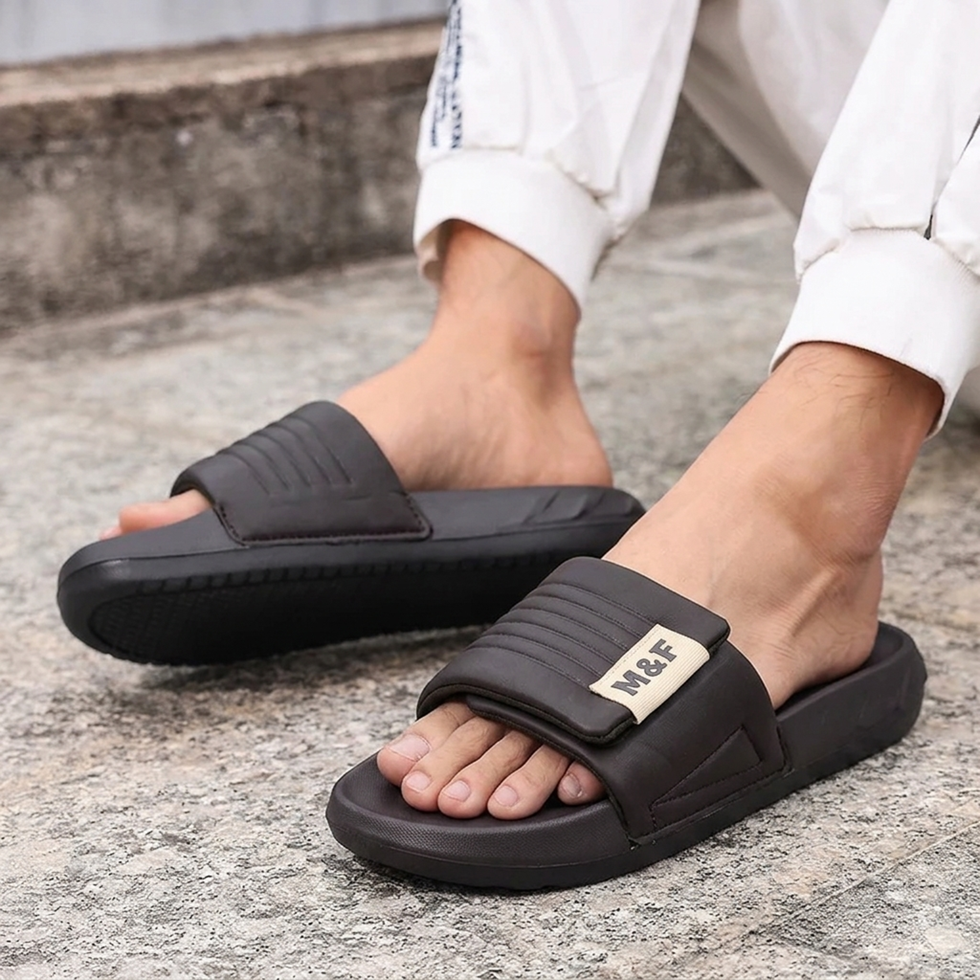 ADDRO Adjustable Slides for Men