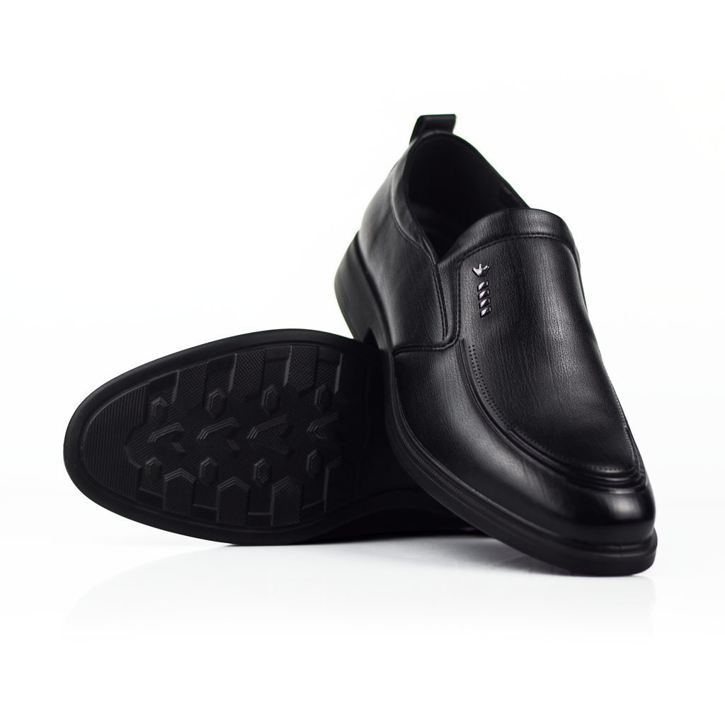 ADDRO Textured Ducan Formal Dress Shoes for Men | Lightweight Comfortable Business Shoes
