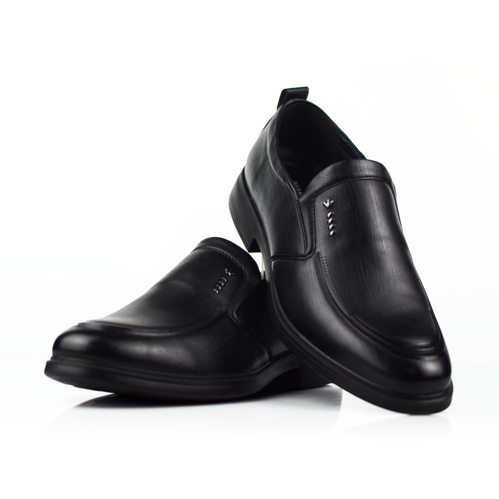 ADDRO Textured Ducan Formal Dress Shoes for Men | Lightweight Comfortable Business Shoes