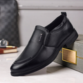 ADDRO Textured Ducan Formal Dress Shoes for Men | Lightweight Comfortable Business Shoes