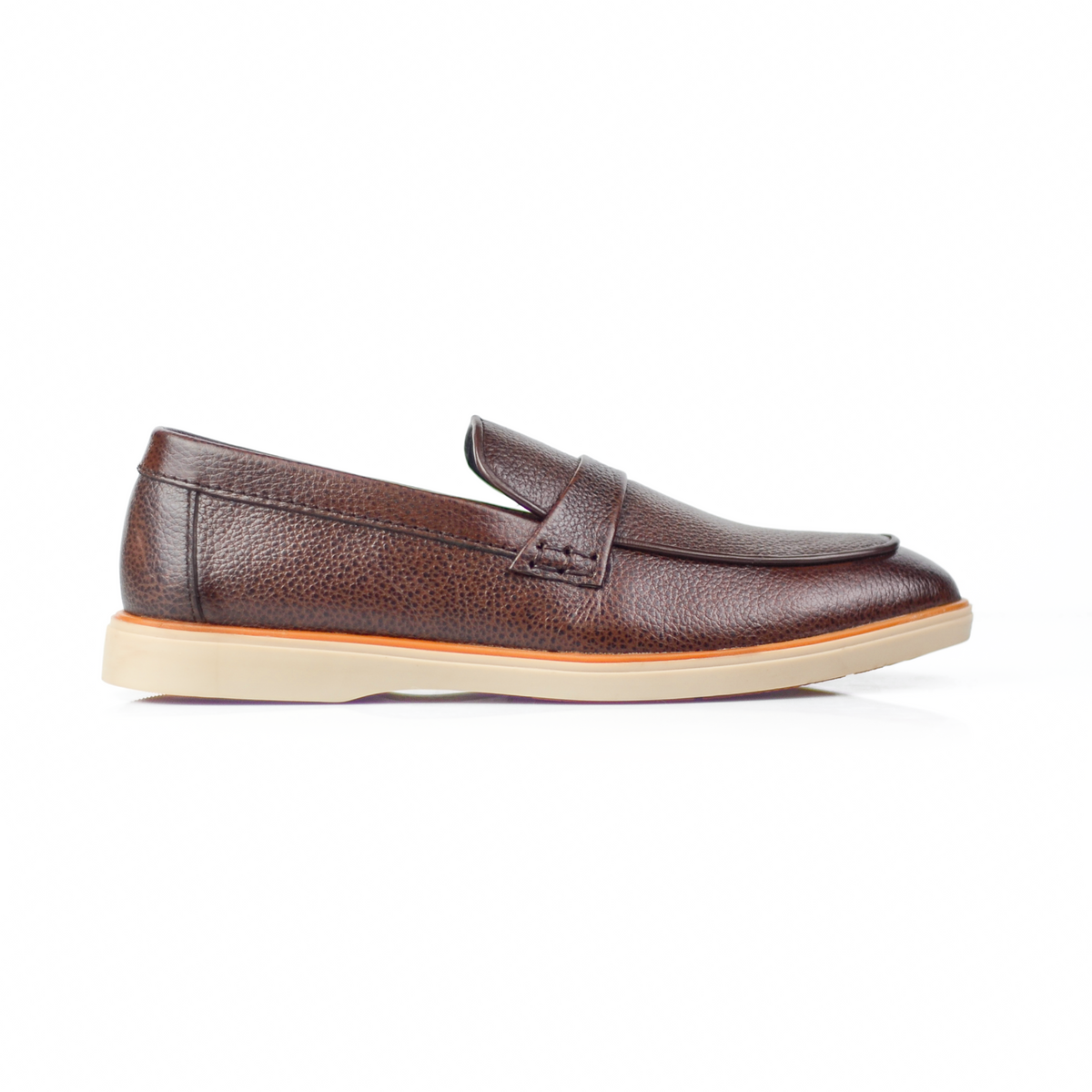 ADDRO Riviera Premium Leather Loafers for Men | Casual Slip-On Shoes