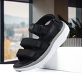 ADDRO Triple Strap Comfort Sandals with Goodyear Sole & Max Cushion