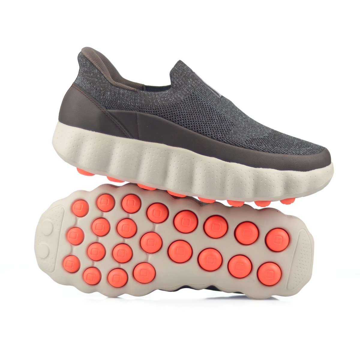 ADDRO MindSole Hands-Free Slip-In Walking Shoes for Men | Breathable & Machine Washable