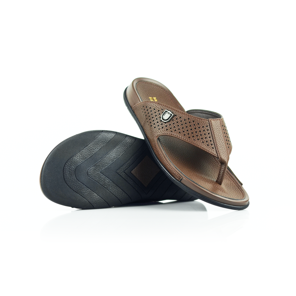 Urban Leather Comfort Slippers