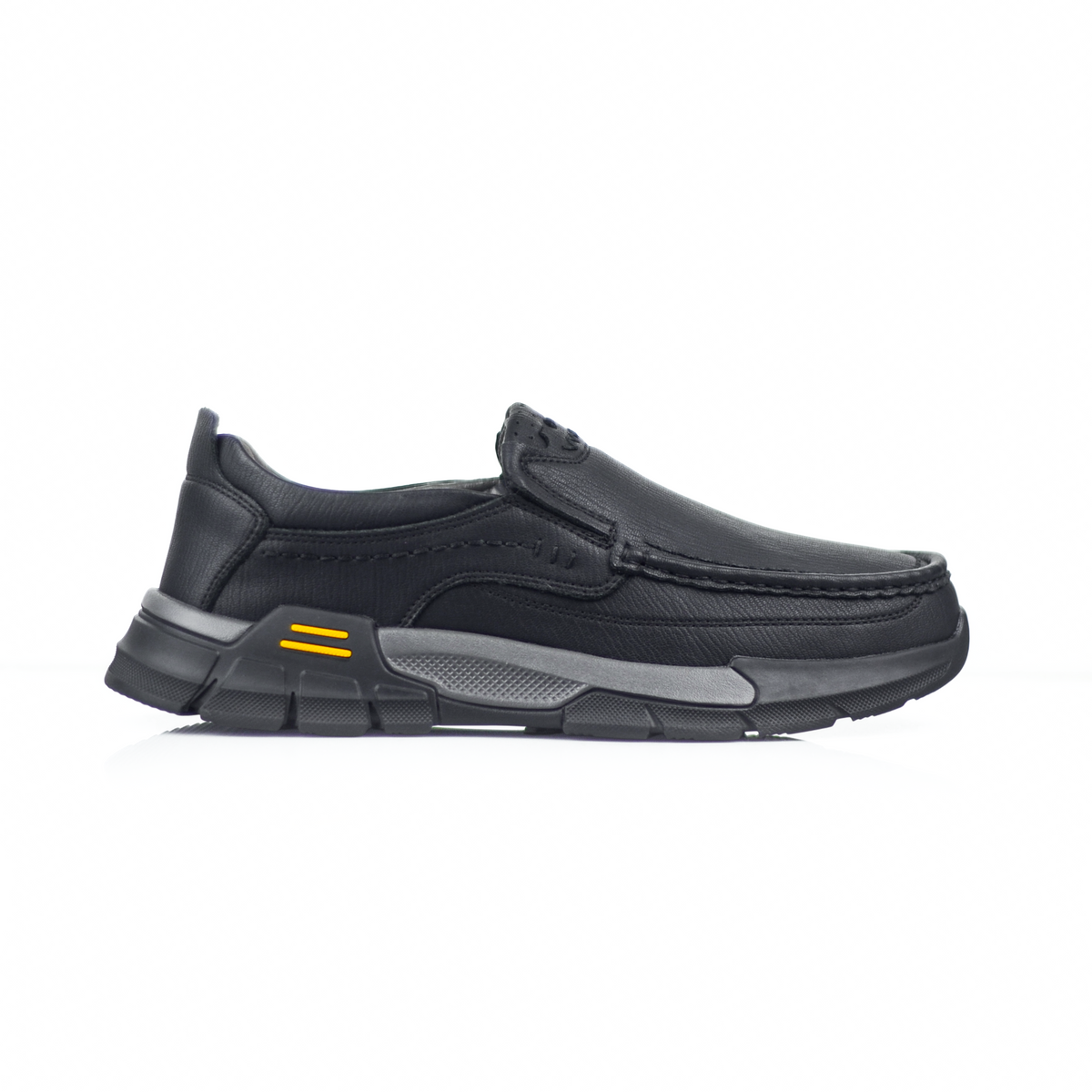 ADDRO UrbanRugged Leather Slip-On Shoes for Men | Wrinkle-Free Design
