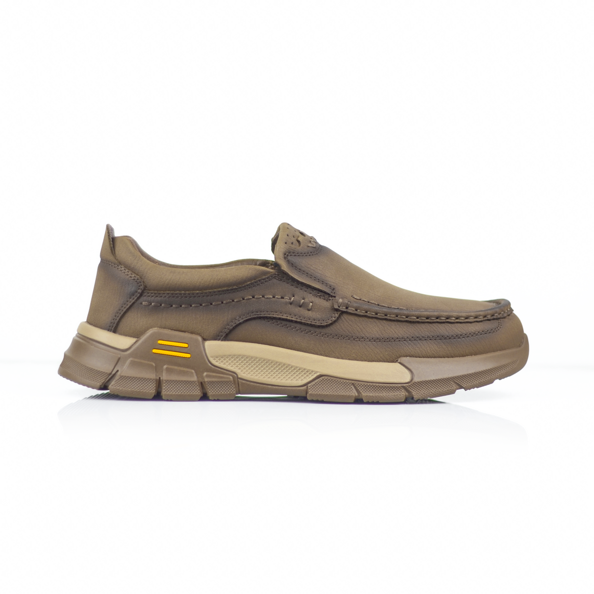 ADDRO UrbanRugged Leather Slip-On Shoes for Men | Wrinkle-Free Design