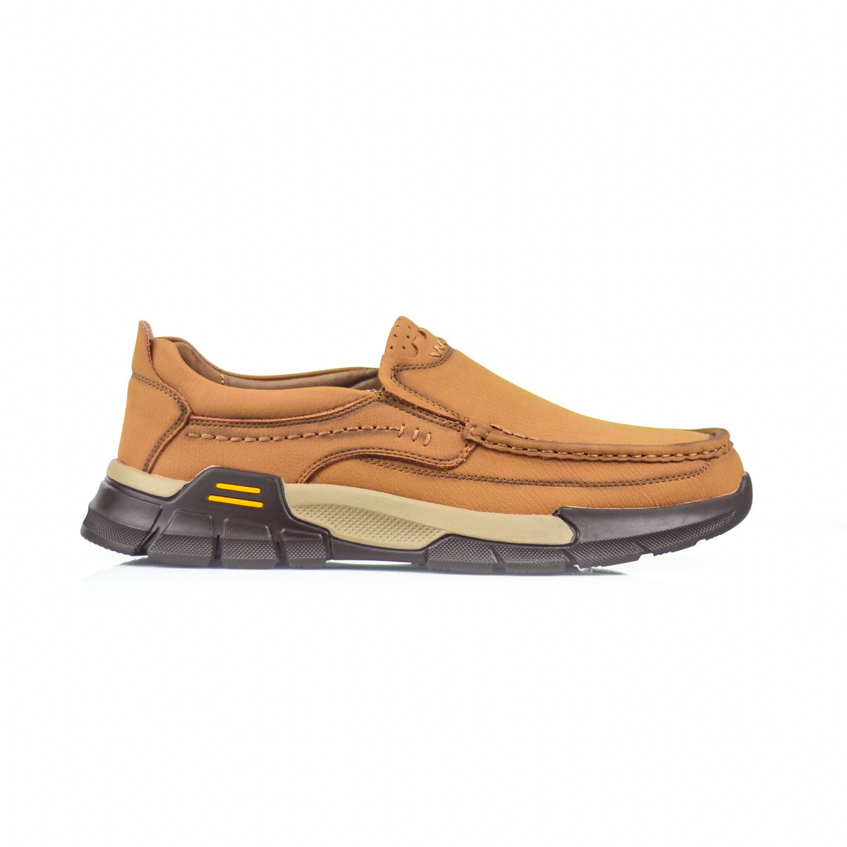 ADDRO UrbanRugged Leather Slip-On Shoes for Men | Wrinkle-Free Design